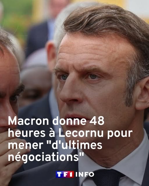 crise politique France négociation Macron